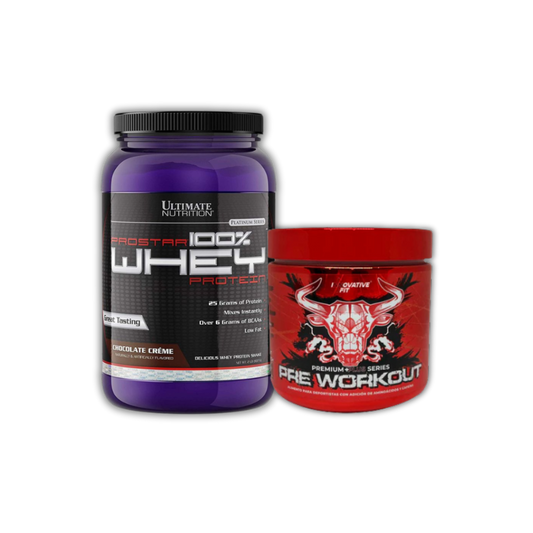 PACK PROSTAR 2 LB. + PRE WORKOUT (30 SERVICIOS)