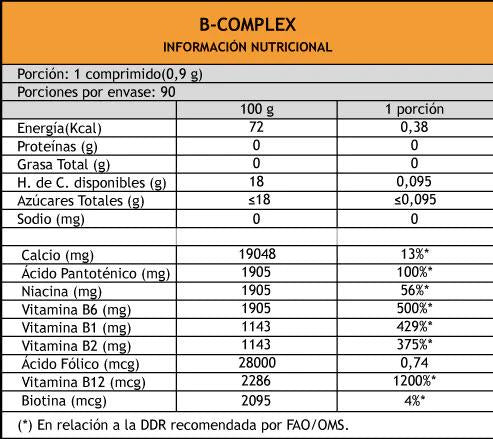 B-Complex 90 Cápsulas