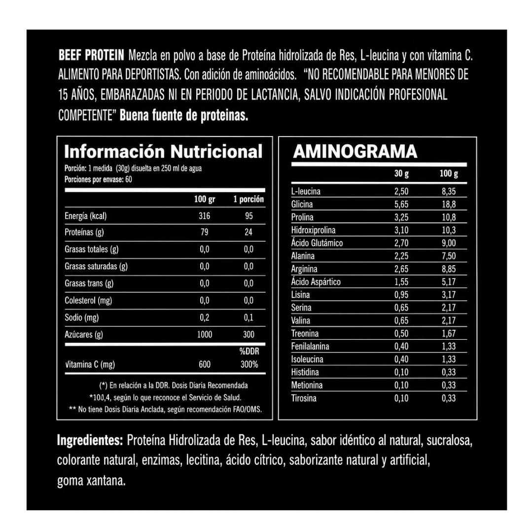 BEEF PRO 2LB (30 SERVICIOS)
