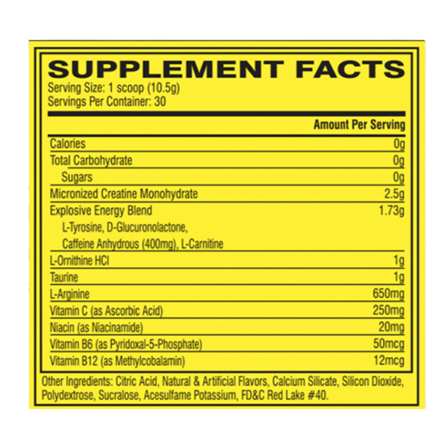 C4 PRE WORKOUT ORIGINAL