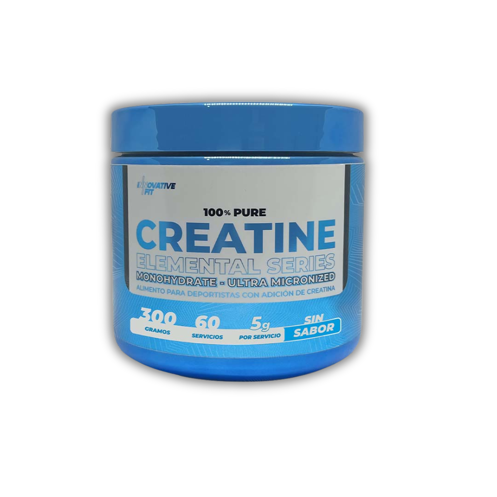 CREATINA ELEMENTAL SERIES 300g. (60 servicios)