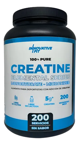 CREATINA ELEMENTAL SERIES 1kg. (200 servicios)
