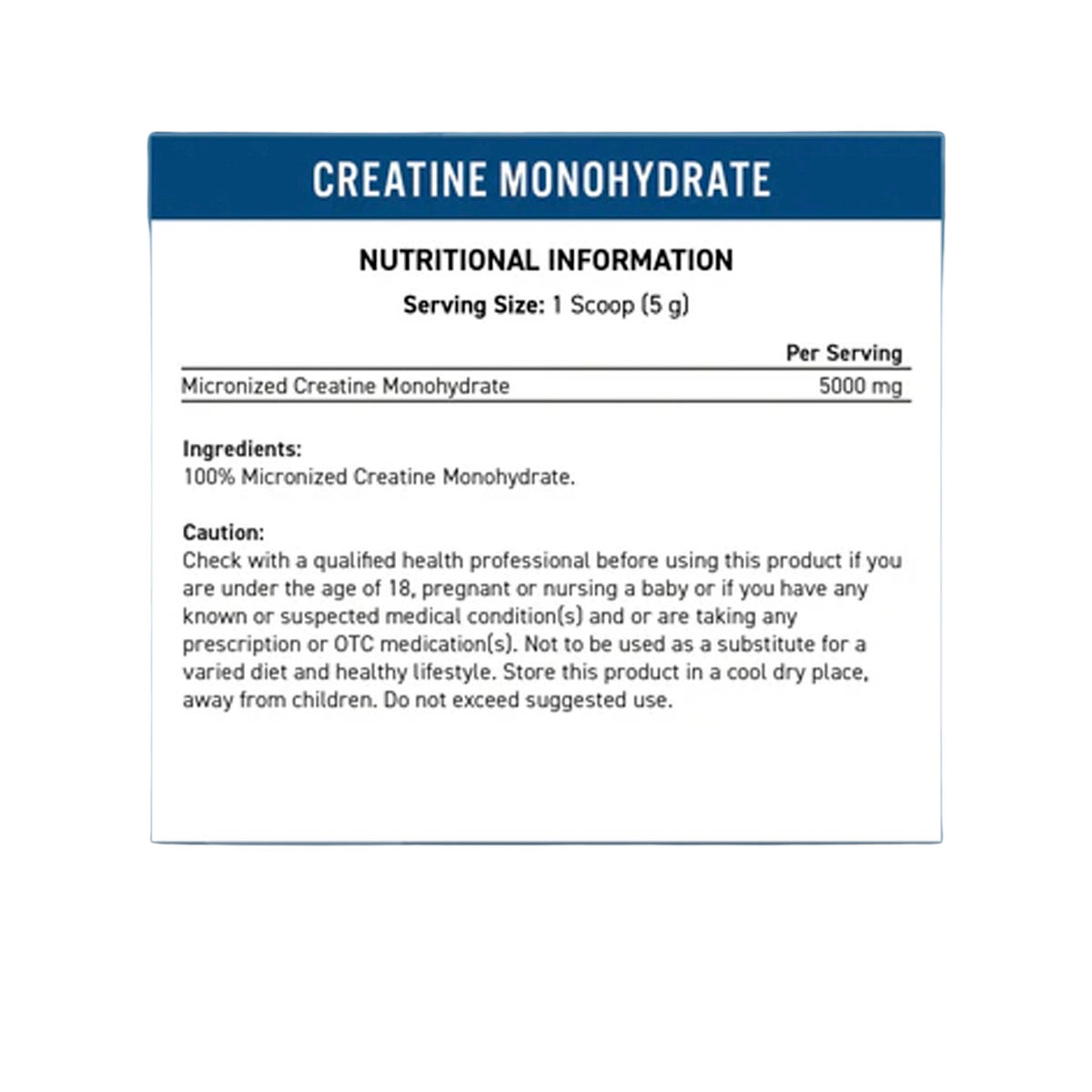 CREATINA MONOHIDRATADA 500 GRS