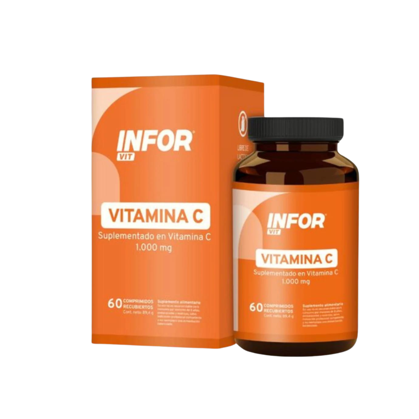 VITAMINA C INFORVIT 1000 MG. 60 COMPRIMIDOS