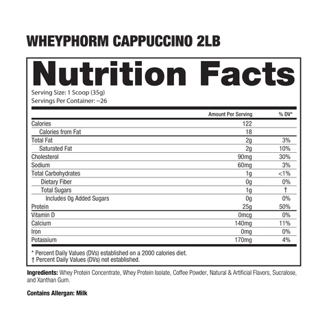 WHEY PHORM 2LB.