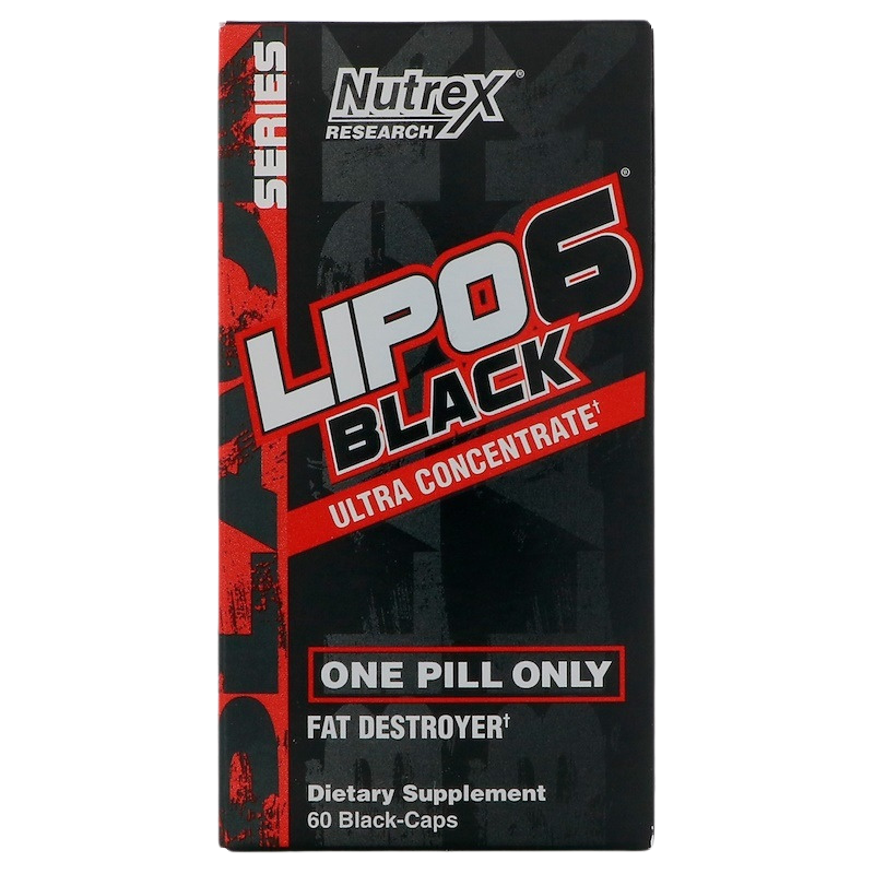 LIPO 6 BLACK UC 60 CAPSULAS