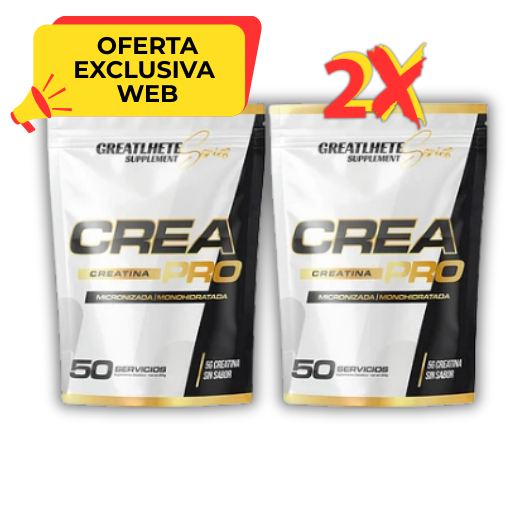 2 CREATINAS 250G. (100 SERVICIOS)