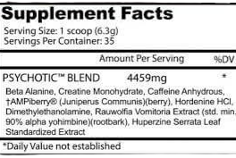 PSYCHOTIC ROJO 35 SERVICIOS