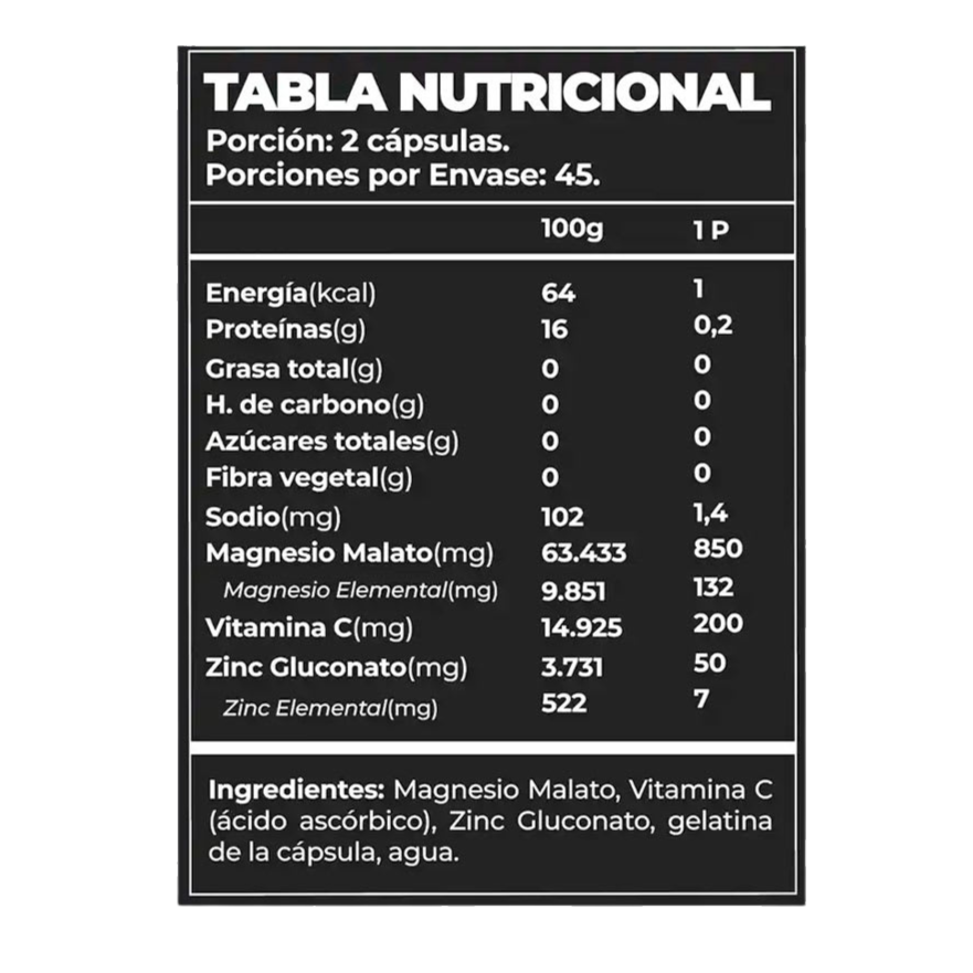ZMA PRO 90 CÁPSULAS