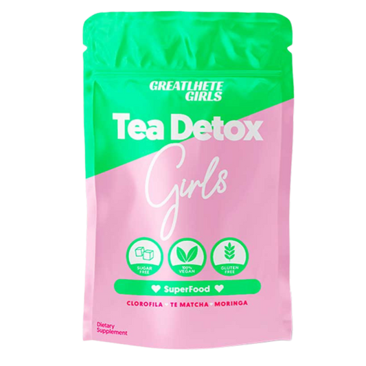 TEA DETOX GIRLS 40 SERVICIOS (SABOR MENTA LIMÓN)